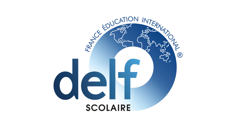 Логотип школы DELF B1